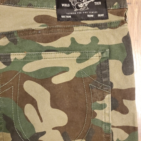 True Religion Jennie Mid Rise camo jeans - Picture 7 of 7